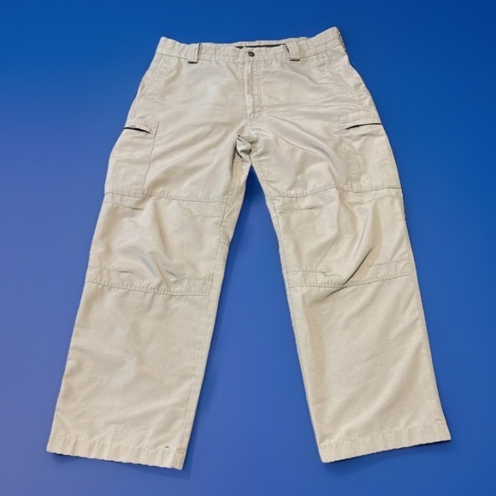 Blauer 8835 Khaki Cargo Tactical Pants Silver tan Mens Sz 37 Regular Good